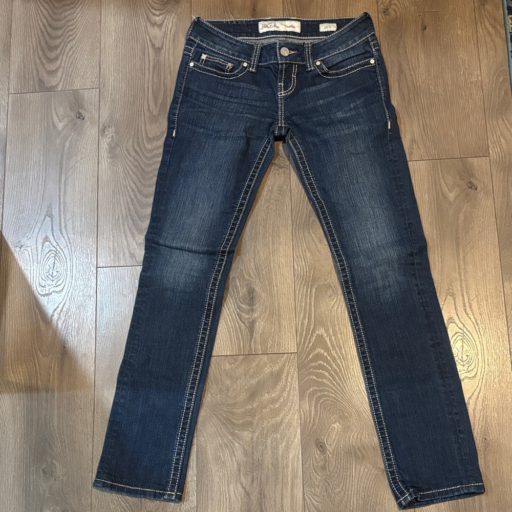 BKE Stella Dark Blue Skinny Women's Jeans